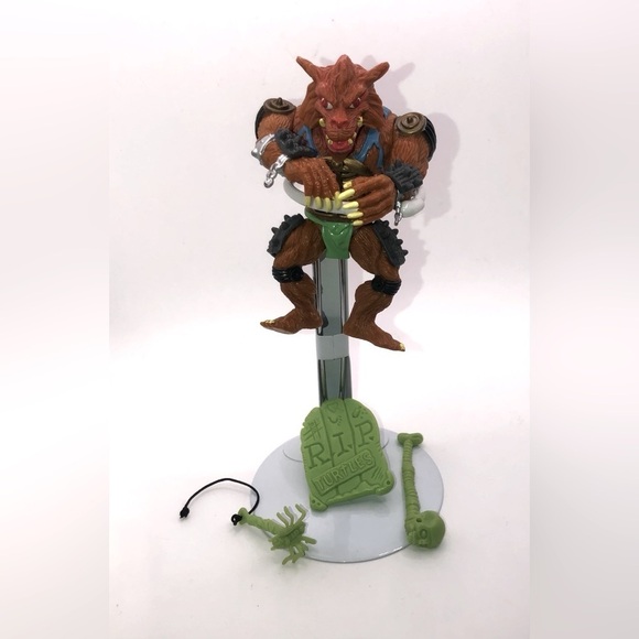 90S TMNT Rahzar Action Figure 100% Complete w Accesories - Picture 1 of 3